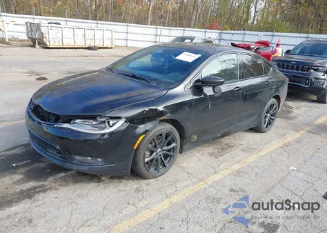 2015 Chrysler 200 S из США, поврежденный, VIN 1C3CCCDG0FN736515